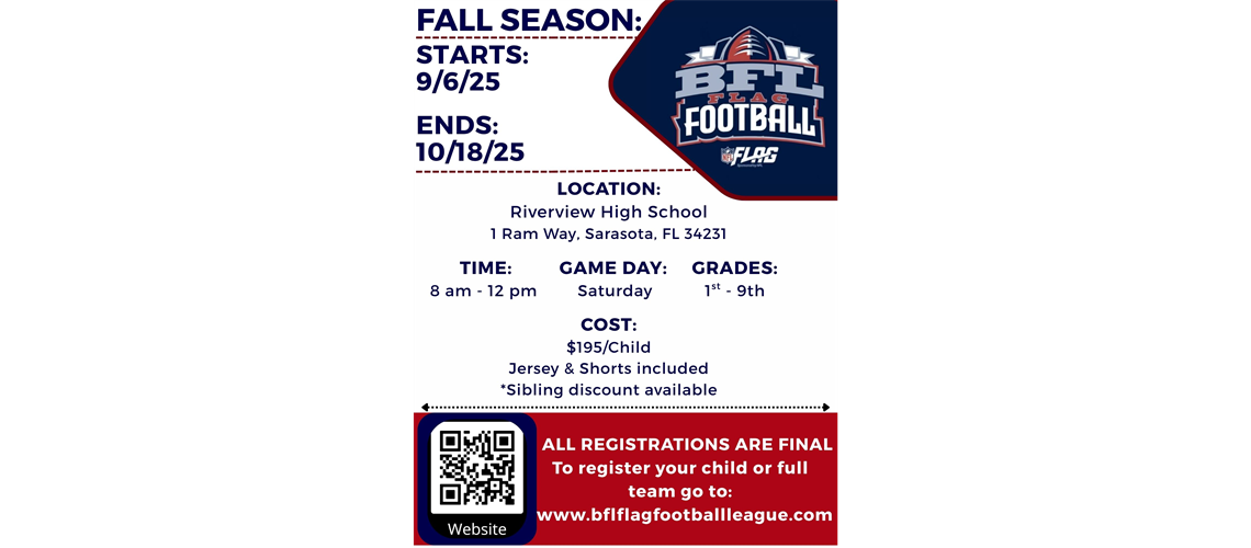2025 BFL Flag Football Fall Season
