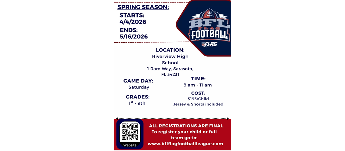 2026 BFL Flag Football Spring Season